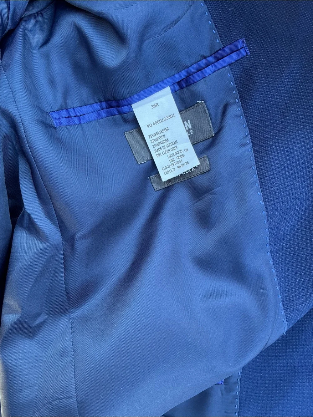 Kenneth Cole tailored kenneth